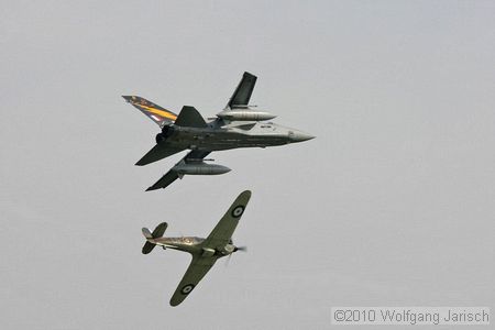 Tornado GR3 with Hurricane Mk I